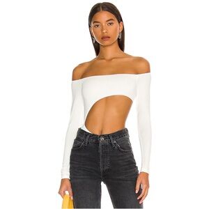 Superdown x Revolve Kassie Cut Out Bodysuit In White